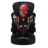 Beline Spiderman Harnessed High Back Booster Car Seat, Group 1/2/3 (approx. 1 to 12 Years / 9-36 kg)