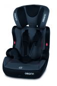 Osann Lupo Nero Group 1/2/3 Harnessed High Back Booster Car Seat, (approx 1 to 11 years, 9-36 kg)