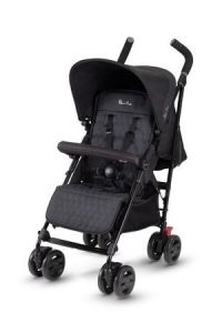 Silver Cross Pop stroller, compact, lightweight & fully reclines (approx birth to 4 years / 22kg) - Black