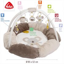 3-D Comfy Play Activity Nest: Ultimate Baby and Toddler Entertainment with 5 Removable Toys - Australia