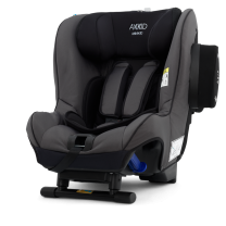 Axkid Minikid 2.0, Group 0+/1/2, Extended Rear Facing Car Seat (Birth to 6 years / 0-25 kg) - Granite Grey