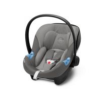 Cybex Aton M i-Size Infant Car Seat, Baby Car Seat with Newborn Insert and Colour Matching Hood, Group 0+ (Birth to approx 24 months / 0-13 kg / 45-87cm) - Soho Grey