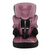 Beline Minnie Mouse Harnessed High Back Booster Car Seat, Group 1/2/3 (approx. 1 to 12 Years / 9-36 kg)