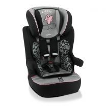 Imax 1/2/3 Harnessed High Back Booster Car Seat, (approx 1 to 11 years, 9-36 kg) - Minnie Mouse