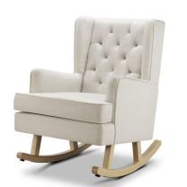 Babylo Soothe Easy Chair & Rocker - Natural