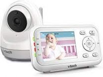 Vtech 2.8" Pan & Tilt Video Baby Monitor - Rechargeable battery, 2 way talk, lullabies - VM923 