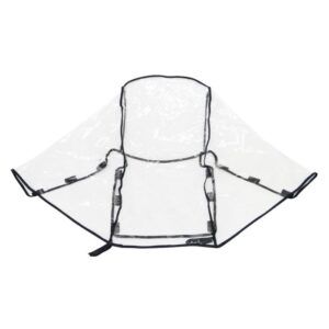 Asalvo Universal Pushchair Rain Cover - Waterproof & Windproof Protection