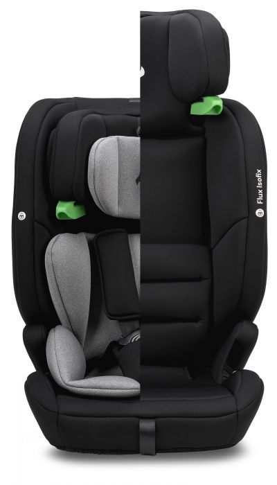 Osann Flux i-Size Isofix R129 Car Seat - Grey Melange: Advanced Safety and Comfort Features for Children - Image 9