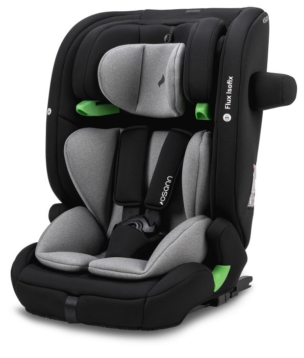 Osann Flux i-Size Isofix R129 Car Seat - Grey Melange: Advanced Safety and Comfort Features for Children - Image 4