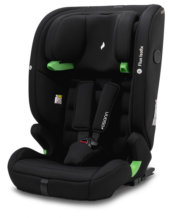 Osann Flux i-Size Isofix R129 Car Seat - Grey Melange: Advanced Safety and Comfort Features for Children - Image 16