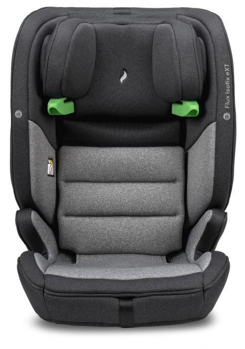 Osann Flux Isofix eXT i-Size Booster Seat - Secure Full Harness Up to 6 Years & 23 kg with NEW Sensor for Easy Installation - Universe Grey - Image 11