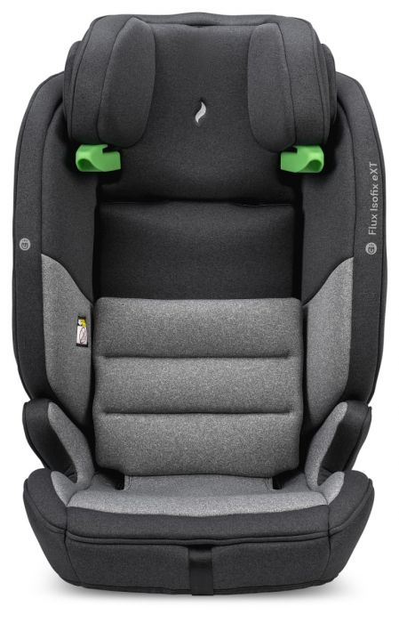 Osann Flux Isofix eXT i-Size Booster Seat - Secure Full Harness Up to 6 Years & 23 kg with NEW Sensor for Easy Installation - Universe Grey - Image 12
