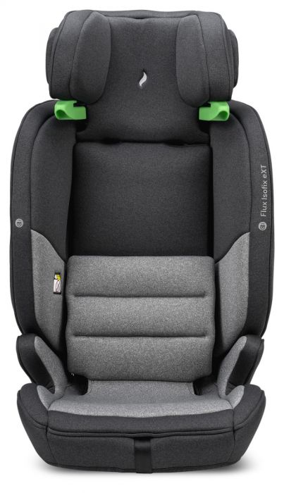 Osann Flux Isofix eXT i-Size Booster Seat - Secure Full Harness Up to 6 Years & 23 kg with NEW Sensor for Easy Installation - Universe Grey - Image 13
