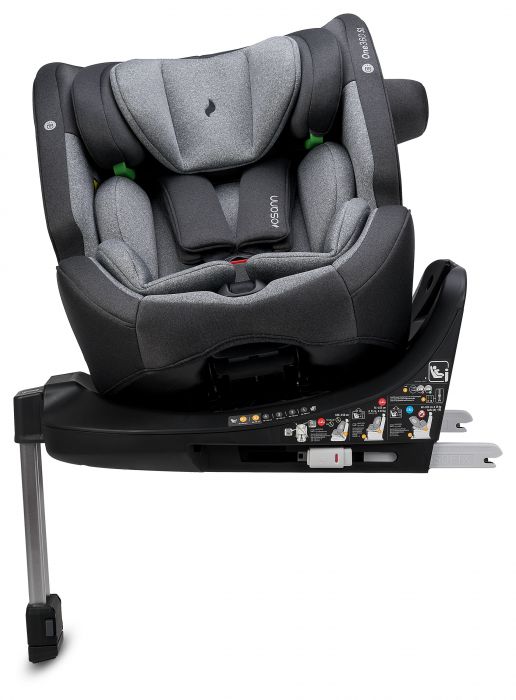 Osann One 360 SL R129 i-Size Car Seat - Grey - Image 5