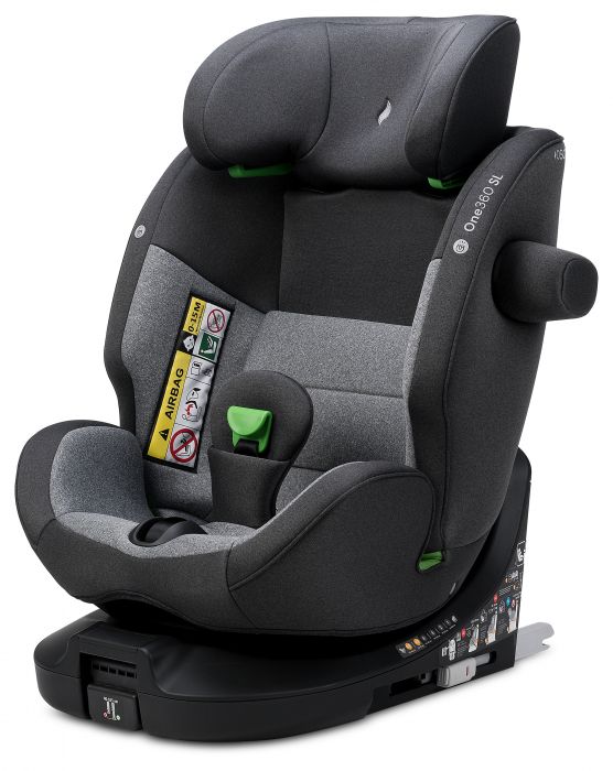 Osann One 360 SL R129 i-Size Car Seat - Grey - Image 14