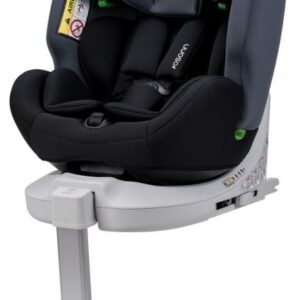Osann Four 360 i-Size Rotating Car Seat With ISOFIX, Group 0+/1/2/3 Rear & Forward Facing (Birth To 11 Years) - Nero