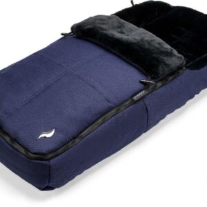 Osann Universal Footmuff with double zipper, storage compartments for dummies & a super soft lining - Indigo