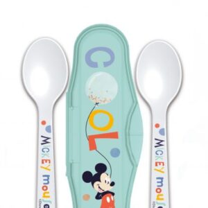 Set of 2 spoons with carrying case - Minnie Mouse