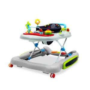 Asalvo Dandelion 3-in-1 Activity Center - Walker, Rocker & Ride-On (6 months to 12kg)