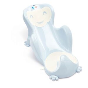 Thermobaby Babycocoon Anatomic Baby Bath Cradle for Safe Bathing (suitable for 0-6 Months) - Blue