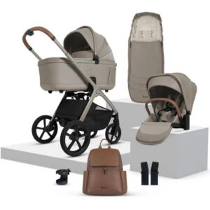 Silver Cross Cove Complete Pushchair Bundle - Champagne