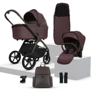 Silver Cross Cove Complete Pushchair Bundle - Damson