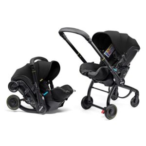 Doona X Car Seat & Stroller With Free Change Bag & Car Mirror - Nitro Black