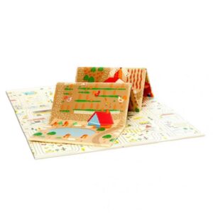 Asalvo Farm Funmat Foldable Playmat 120 x 180 - Reversible & Shock-Absorbing