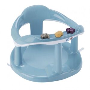 Thermobaby Aquababy Baby Bath Seat Ring with Toys - Blue