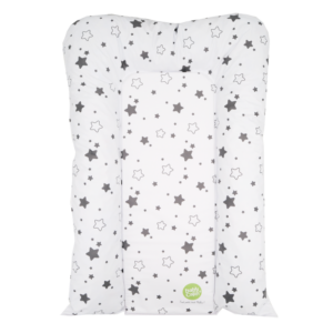 Babycalin Flocon Change Mat - Grey Stars