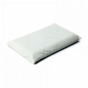 ClevaMama ClevaFoam Toddler Pillow, Breathable and Anti-Allergy, 1-3 Years) - White