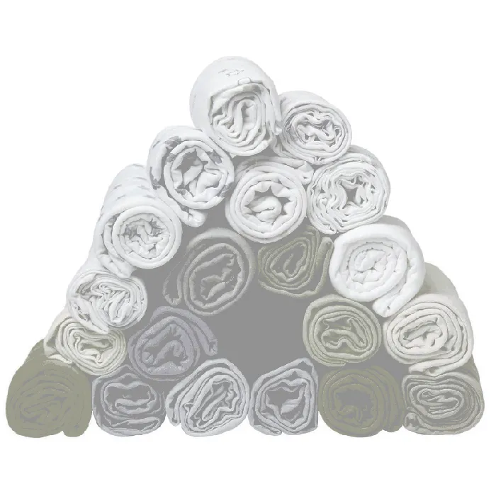 Babycalin 2-Pack Cotbed Fitted Sheets - 140x70 cm - 100% Cotton - White - Image 3