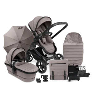 iCandy Peach 7 Combo Pushchair Complete Bundle, Porcini