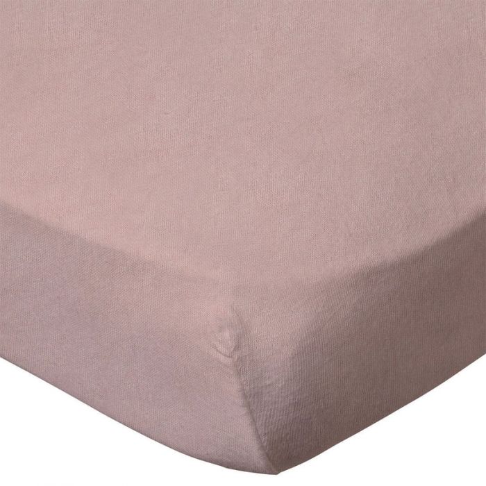 Babycalin 2-Pack Cot Fitted Sheets - 120x60 cm - 100% Cotton - White & Pink - Image 4