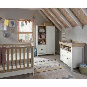 Mamas & Papas Harwell 3-Piece Nursery Furniture Set - White