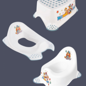 Keeper Paw Patrol Toilet Training Bundle - Potty, Toilet Trainer & Non-Slip Step Stool