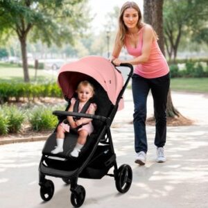 Asalvo Iconic Stroller -  Pink