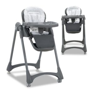 Asalvo Soja Mimosa High Chair grey adjustable baby highchair