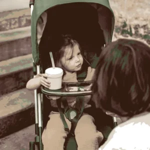 Uppababy Minu V2 Snack Tray - Snack & Sip on the Go