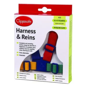 Clippasafe walking harness - multicolour