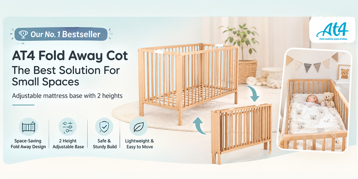 AT4 Fold Away Cot Desktop